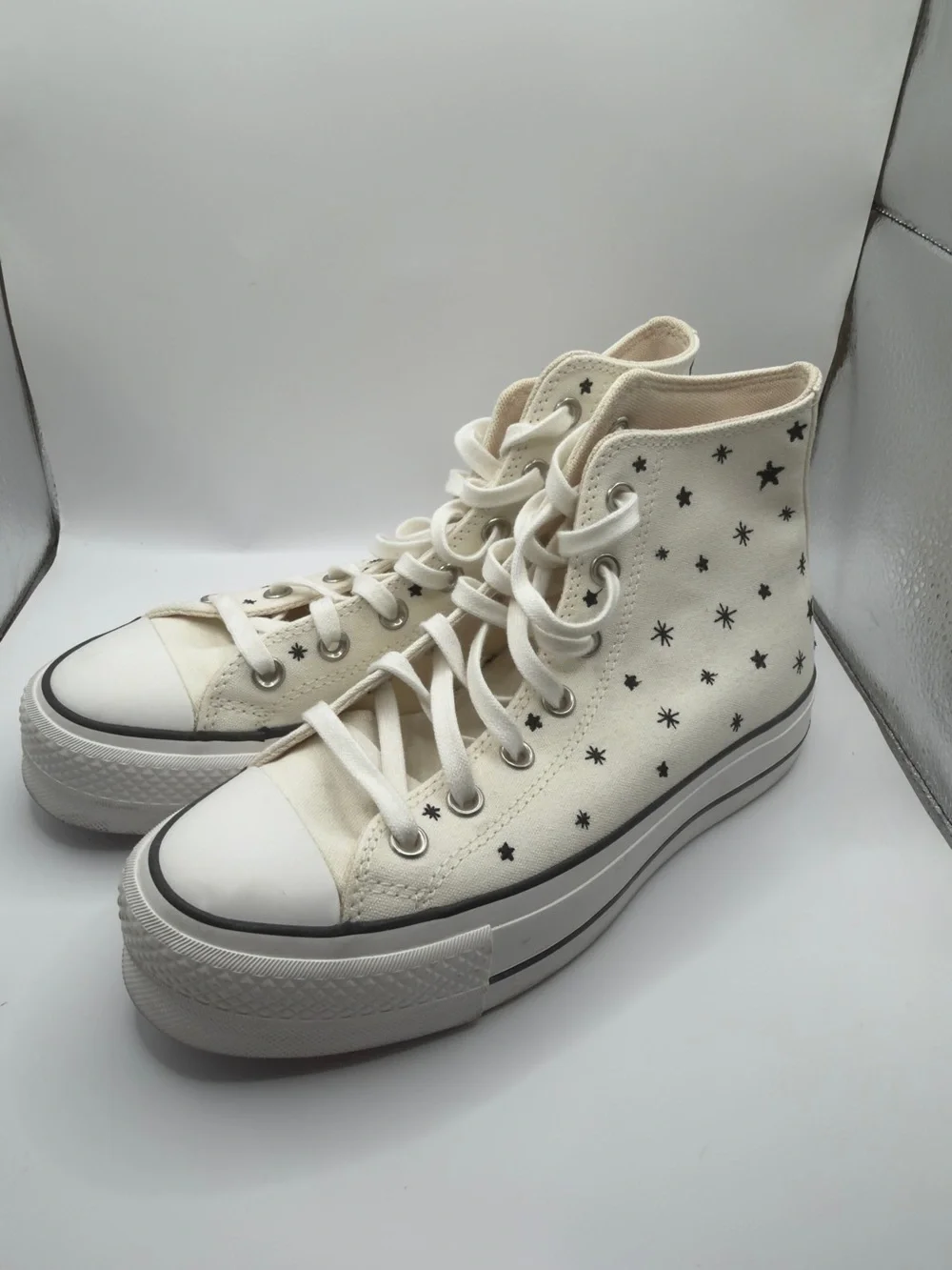 Converse Chuck Taylor All Star Lift Crystal Energy Platform High Top Women’s 8.5